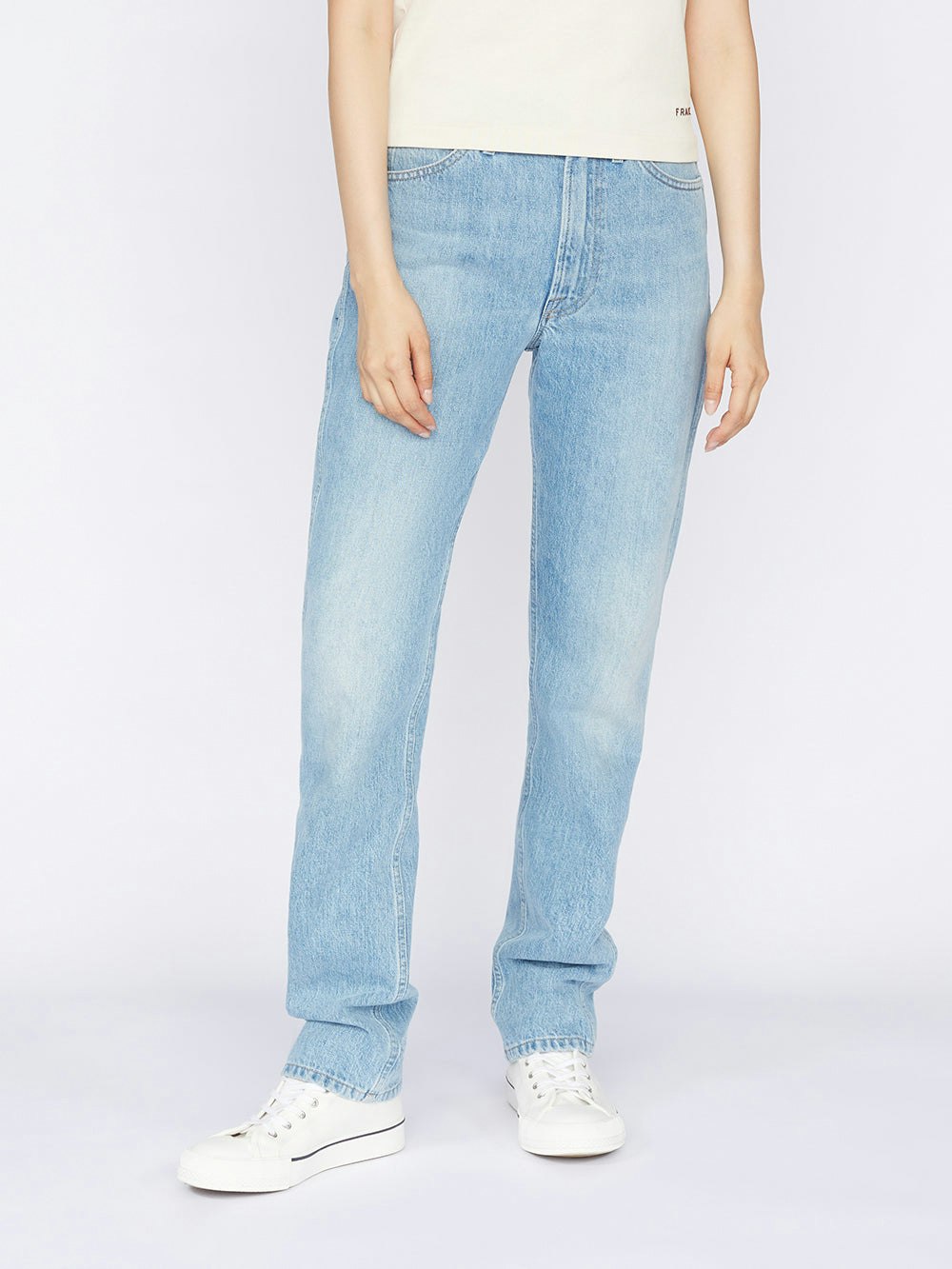 jeans front view
